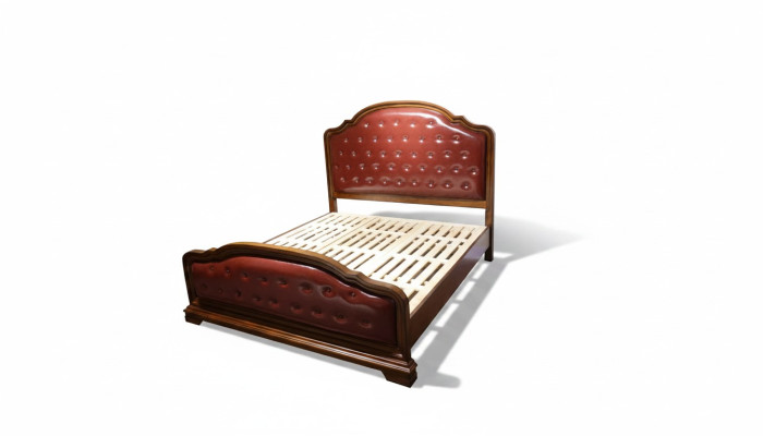 Conception de literie de luxe pour lits doubles d'hôtel Mariage en cuir 180x200cm