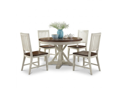 Table r design classique Table ronde Tables en bois Table à manger 122x77cm Salle à manger ronde