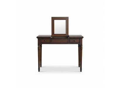 Véritable Table en bois Console classique Miroir Commode Coiffeuse Chambre nouvelle
