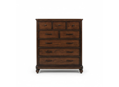 Style campagnard Meuble Haut Chiffonnier Armoire Armoires de designer Buffet Marron Nouveau