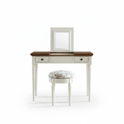 Coiffeuse + Tabouret Console Tables à maquillage Table Consoles Secrétaire neuf Miroir