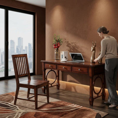Mobilier de bureau Ensemble complet Bureau à domicile Salle d'étude Bureau Armoire