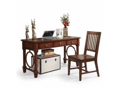Bureau 2 pcs. Ensemble Mobilier de Bureau Table Bois Design Armoire d'Ordinateur de Meubles