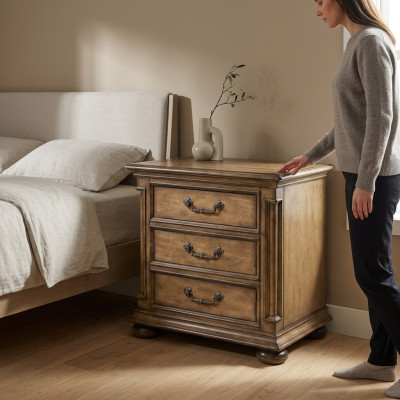 Table de chevet design console côté chambre Tables de maison de campagne Consoles nouvel