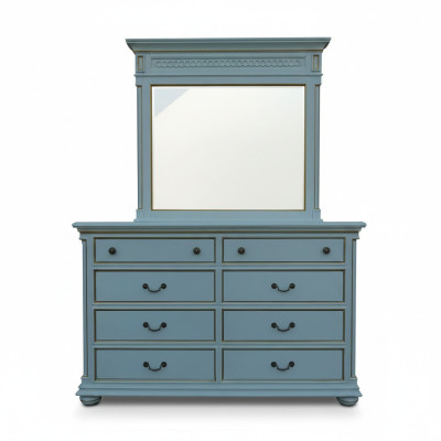 Meubles élégants de style Chambre commode Armoire Buffet classique avec miroir