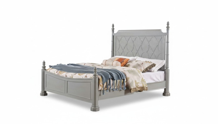 Ensemble de chambre noble Table de chevet Commode Lit Mobilier de designer Lits