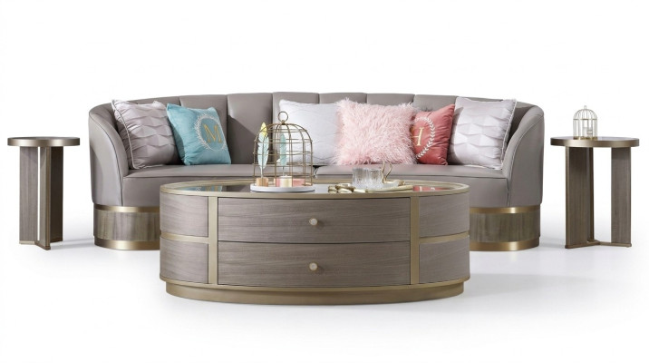 Table basse moderne design canapé bois décoration tables salon côté