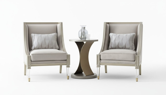 Table basse Tables Table d'appoint en acier inoxydable de designer moderne Table Tables basses