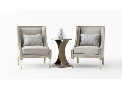 Table basse Tables Table d'appoint en acier inoxydable de designer moderne Table Tables basses