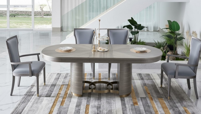 Concepteur de chaise Ensemble de siège Rembourrage de siège Mobilier de luxe Chaises inclinables Bois Salle à manger