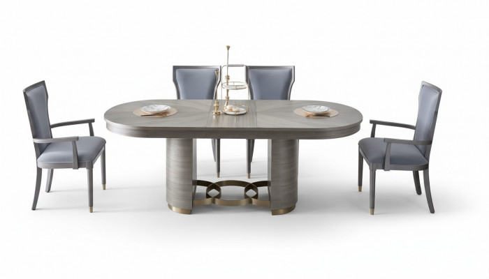 Concepteur de chaise Ensemble de siège Rembourrage de siège Mobilier de luxe Chaises inclinables Bois Salle à manger