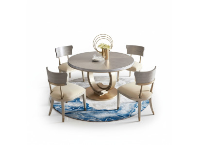 Chaise de salle à manger Ensemble de chaises Siège Moderne Suite 4x Chaises Rembourrage Lehn Design