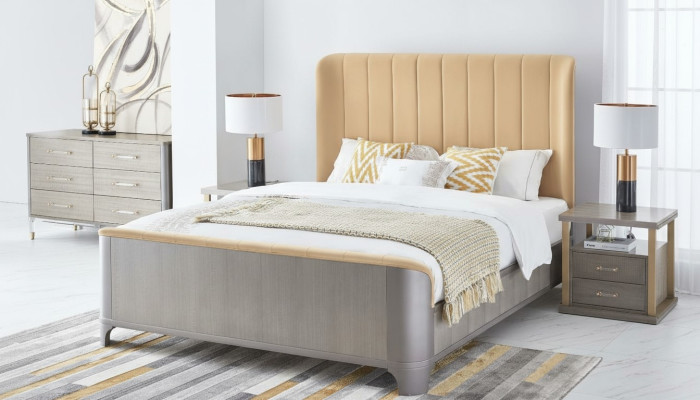Lit design Classique Lits rembourrés Design Lit double 180x200cm Cadre de lit