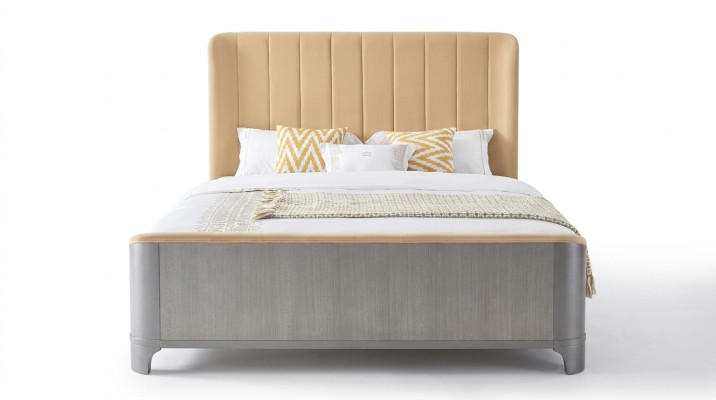 Lit design Classique Lits rembourrés Design Lit double 180x200cm Cadre de lit