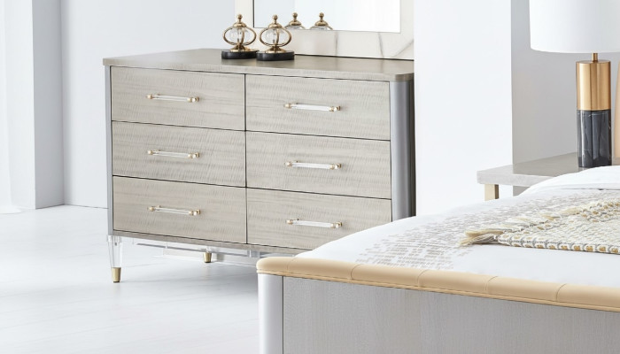 Buffet en bois moderne commode commode buffet bas armoires de salon