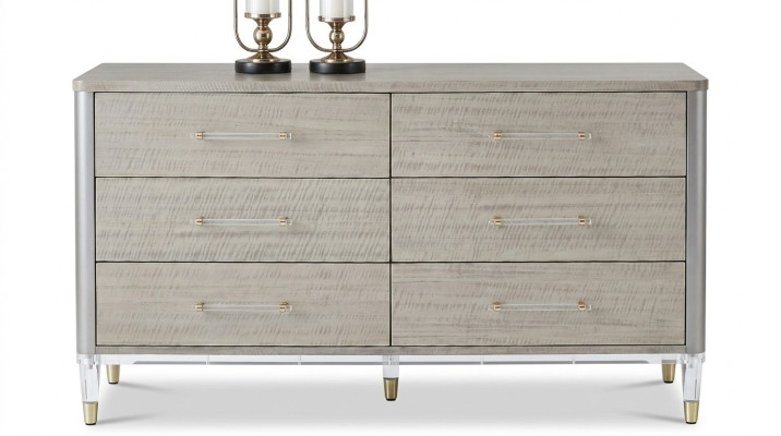 Buffet en bois moderne commode commode buffet bas armoires de salon