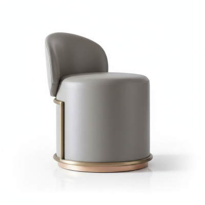 Tabouret Design Rembourrage Repose-pieds Ottoman Siège Cuir Chaise Longue Pouf