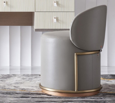 Table Console Classique Miroir Commode Décorative Coiffeuse Chambre