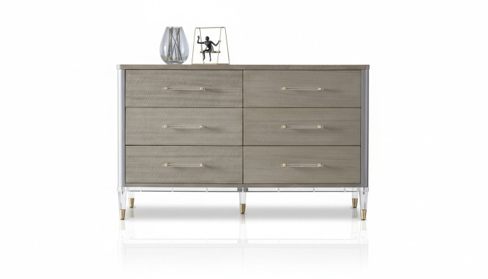 Design commode 6 tiroirs buffet bas armoire bahut
