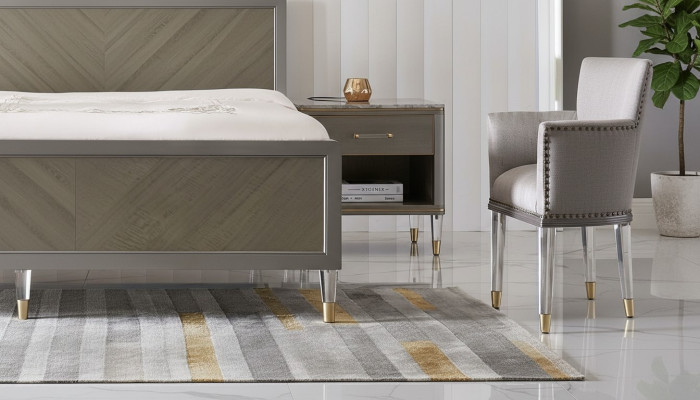 Table de chevet de luxe en bois Tables de chevet Table Consoles Nuit Style Moderne