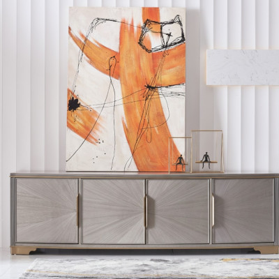 Commode Armoire haute Armoire latérale Table basse Commodes Décorateur Designer Noble Luxe