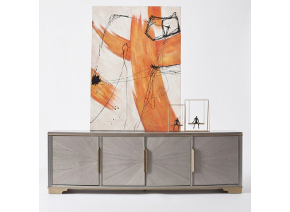 Commode Armoire haute Armoire latérale Table basse Commodes Décorateur Designer Noble Luxe