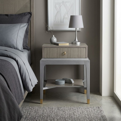 Table de nuit de design Console Côté de chambre de luxe Consoles en métal