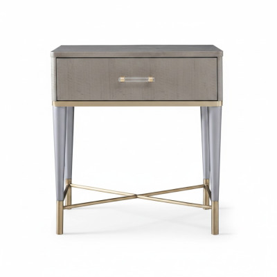 Table de chevet Console Côté Chambre Tables en métal Consoles brillantes