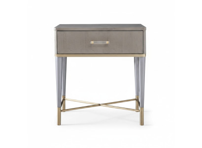 Table de chevet Console Côté Chambre Tables en métal Consoles brillantes