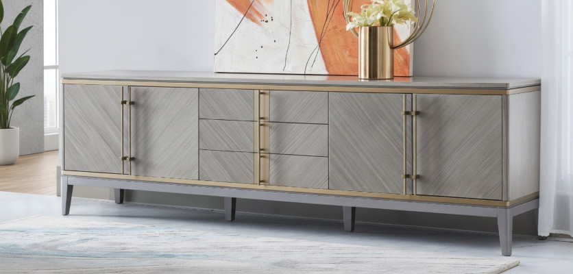 Conception Commode Buffet Décoratif Meuble Bas Armoire Étagère de Salon