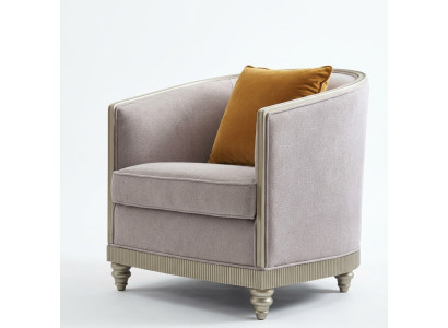 Fauteuil Design Canapé Sofa Détente Tissu Salon Club Rembourrage Siège Luxe Fauteuil simple