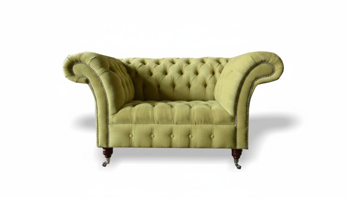 Canapé Chesterfield Chesterfield Ensemble de canapés 1,5 Canapé Classique 1 Place