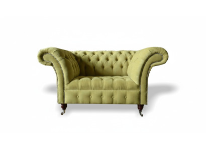Canapé Chesterfield Chesterfield Ensemble de canapés 1,5 Canapé Classique 1 Place
