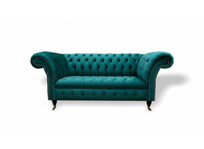 Canapé 2 places Chesterfield Design d'ameublement Luxueux Canapé Canapés de Salon Club