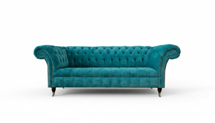 Canapé Chesterfield Revêtement Canapé classique en tissu turc 3 places
