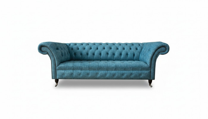 Canapé Chesterfield Canapé Tissu 3 Places Canapés Décoratifs Ensemble de Sièges Sofas