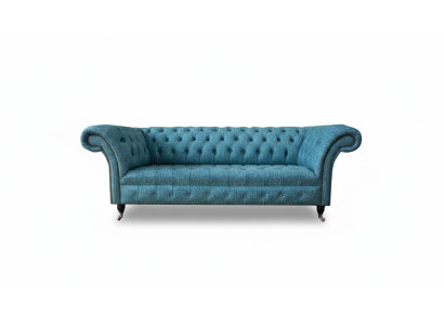 Canapé Chesterfield Canapé Tissu 3 Places Canapés Décoratifs Ensemble de Sièges Sofas