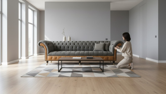 xxl Canapés Chesterfield Revêtement Conception De Luxe Canapé 4 Places Canapés en Cuir