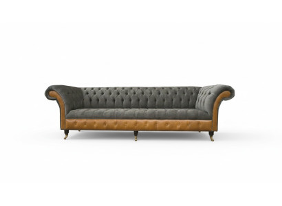 xxl Canapés Chesterfield Revêtement Conception De Luxe Canapé 4 Places Canapés en Cuir