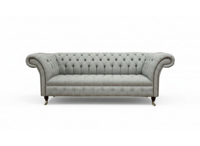 Chesterfield 3 places canapé design canapés rembourrage tissus textiles