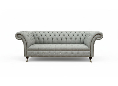Chesterfield 3 places canapé design canapés rembourrage tissus textiles