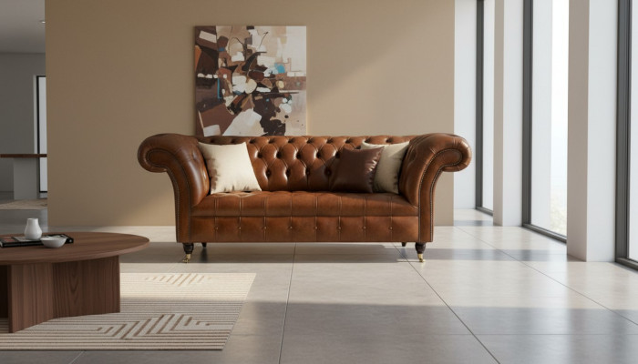 Canapé Chesterfield 2 places Tapisserie de canapés design Canapés Suite Sofa #325 neuf
