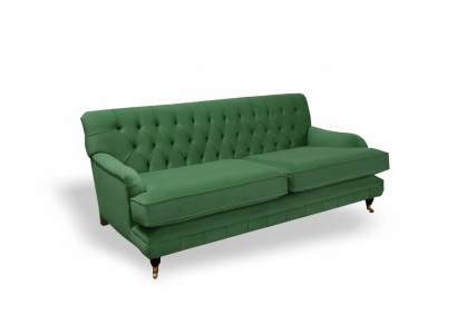 Meubles design Chesterfield de haute qualité Trois places en tissu d'ameublement