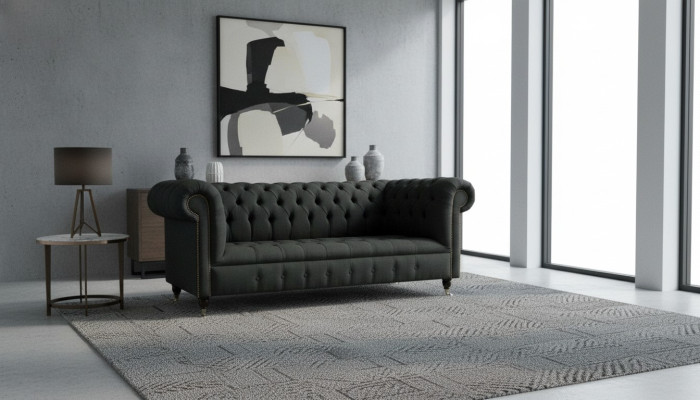Canapé design Canapés Canapés Tissu Canapé moderne ensemble de 3 places Upholstery