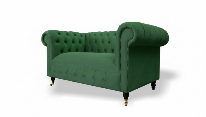 Chesterfield 2 places canapé design canapé rembourrage canapés canapés tissu textile