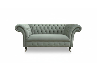 Canapé Chesterfield Sofa Rembourrage Canapés Classiques 2 places Cuir Tissu Textile Neuf
