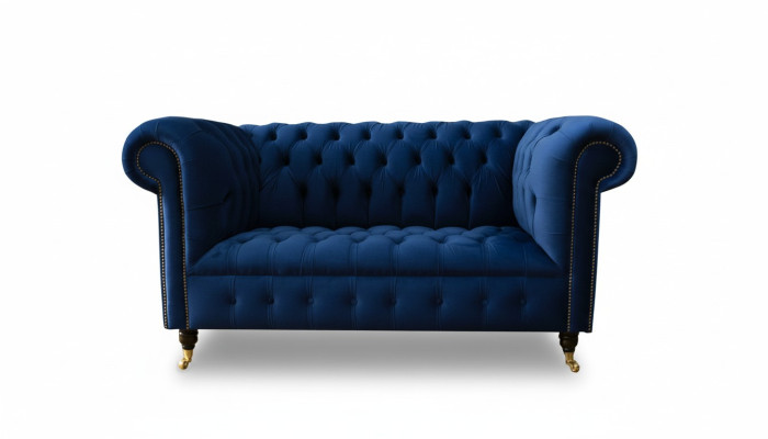 Canapé en tissu classique - Sofa en velours Chesterfield 2 places neuf jvmoebel ®