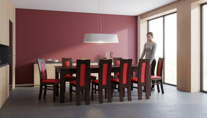 Table à manger Salle à manger Ensemble de salle à manger Classique r Table Ensemble de 11 pièces Chaise 10x chaises
