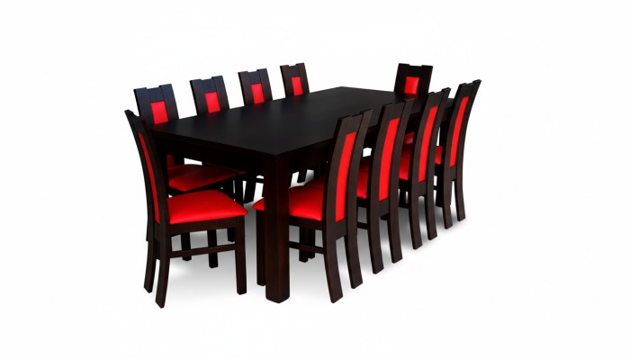 Table à manger Salle à manger Ensemble de salle à manger Classique r Table Ensemble de 11 pièces Chaise 10x chaises
