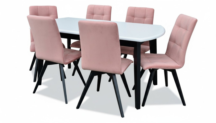 Table de salle à manger 6 chaises Chaise Salle à manger Ensemble Classique Tables Table 7 pièces. nouveau